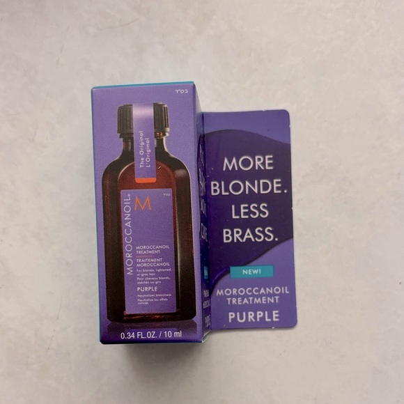 New Moroccanoil Treatment Purple Hair Oil for Blonde Hair travel size - Picture 1 of 2